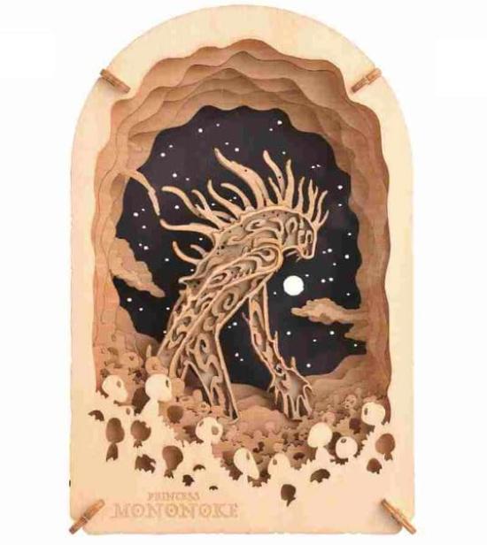 

Paper Theater -Wood Style- Princess Mononoke PT-WL03X Didarabochi