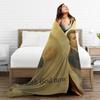 Charlie Kirk Death Flannel Blanket Winter  Warm Soft Bedding Throws for Kids Bedroom Comfortable Bedspread Sofa Bed Cover