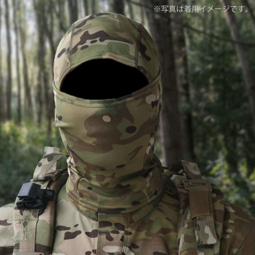 SHENKEL 3-Way Mesh Balaclava (Mandrake Camo) - Lightweight, Breathable, Moisture-Wicking, Quick-Drying, Balaclava Neck Warmer