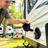 RV Water Tank Filling Funnel 3D Printed Water Filling Funnel Essential RV Accessory for Trailer Van Camping Road Trips Outdoor