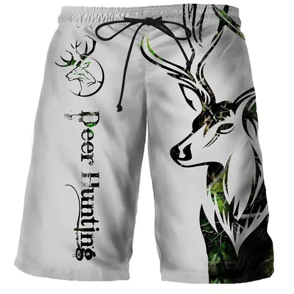 Cool Tiger Wolf Summer Shorts Comfortable Surfboard Hawaiian Beach Shorts Quick Dry Sports Shorts Men's Beach Shorts Boys