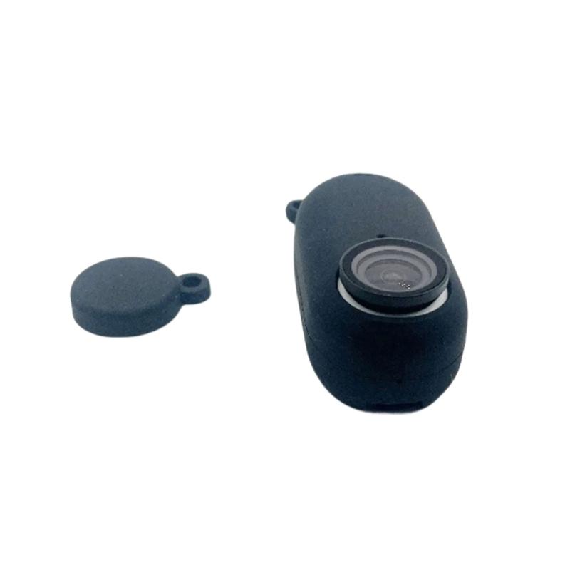 Flexible Silicone Protective Case For 360 GO3 Action Camera Includes Lens Cap And Slip Proof Lanyard Full Set For Outdoor