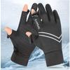 Double Layer Thicken Winter Cycling Gloves Fleece Cold Weather Warm Mittens  Cold Weather