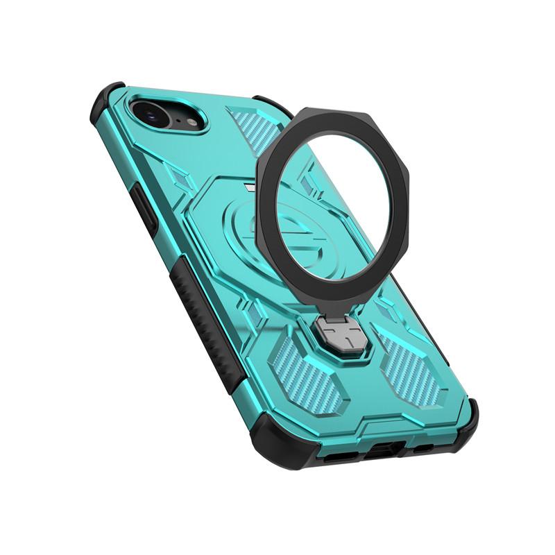 For iPhone 16e Case iPhone 16e Cover Holder Magnetic Wireless Charging Bumper Shield Protective Phone Cases For iPhone 16e Funda