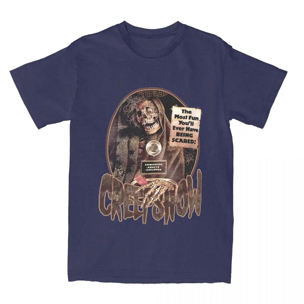 Summer Men Women's Creepshow The Most Fun T Shirt Accessories Scary Creepshow Movie Lover Fans  T-shirt Clothes Tee Shirt