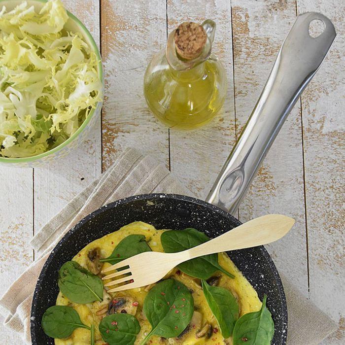 Monix copper | lot 2 poêles 20|24 cm, aluminium forgé, revêtement antiadhésif quantanium sans pfoa, compatible tous feux y compris