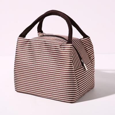 Insulated Lunch Bag for Men Women Oxford Cloth Aluminum Foil Waterproof Portable Bento Box Container Bag with Handle for Work School Picnic