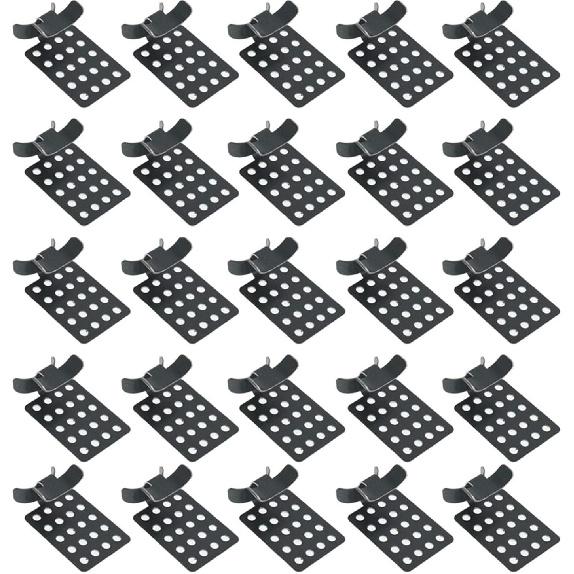 Autoparts 25 Pack Heat Cable Roof Clip for Securing Ice Dam Heat Tape and Heat Cable to Roofs