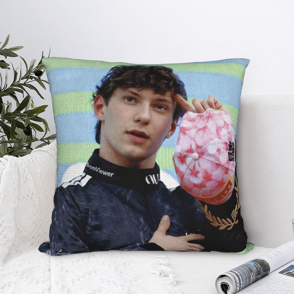 Kimi Antonelli Racing Square Pillow Case Cushion Cover Custom Zippered Decorative Pillowcase for Home x