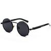 SPH -0.25 -0.5 -1.0 to -6 New Punk Sunglasses Women Round Metal Night Vision Sun Glasses Vintage Men New Spring Glasses Uv400