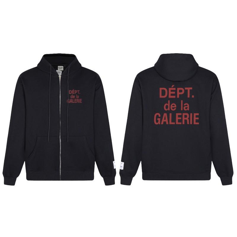 Graffiti Letter Print Hooded Sweatshirt Jacket Men Loose Fit Streetwear Long Sleeve Cotton Pullover