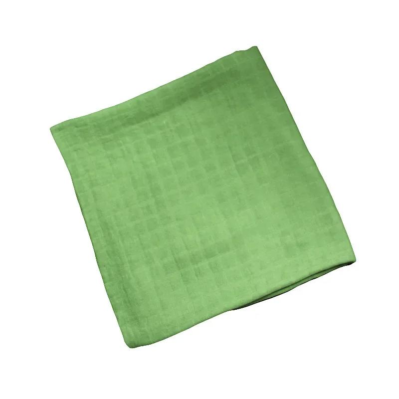 Baby Swaddle Bamboo Cotton Blanket Wrap Gauze Feeding Scraf Burp Cloths Bath Towel Baby Swaddle Small Size Solid Color BabyStuff