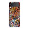 Abstract Surreal Animal Lion Clear Phone Case For Samsung Galaxy Z Flip 3 4 5 Hard Folding PC Shell For Samsung Z Flip3 Cover