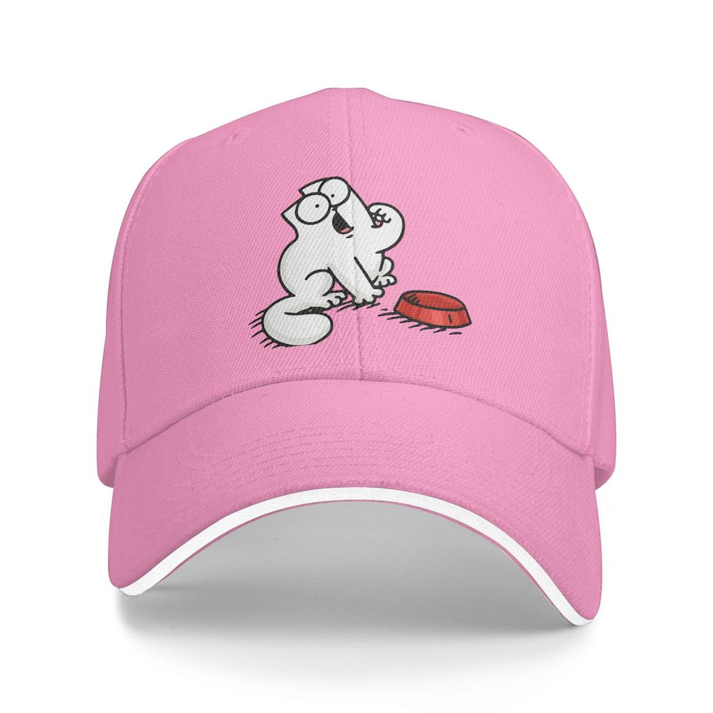 Simons Cat Casual Baseball Cap Summer Trucker Hat Sun Outdoor Sports Hip Hop Hats Couple Women y2k Funny Baseball Caps