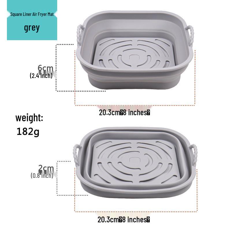 Silikonowa Forma do Pieczenia i Mata do Frytkownicy Powietrznej - Silikon Spożywczy