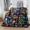 3D Klassiker Spiel Dota2 Gamer Decke, Weiche Wohndecke für Zuhause Schlafzimmer Bett Sofa Picknick Reise Büro Ruhe Abdeckung Decke Kinder