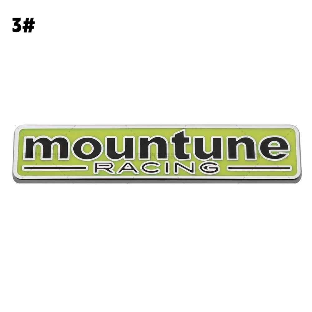 Metal M Mountune Racing Car Body Emblem Badge Sticker Decal for Fo-rd