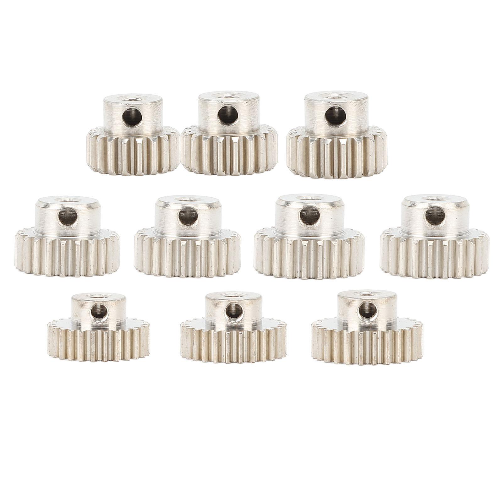 

3PCS металеві моторні шестерні з встановленими гвинтами M0.6 Модуль 3,175 мм діаметр отвору Шестерня для 1/10 автомобіля RC 29T