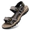 Mode Echtes Leder Herren Sandalen Sommer Neu Große Größe Herren Sandalen Outdoor Herren Freizeitschuhe Mode Sandalen Hausschuhe Große Größe 38-48