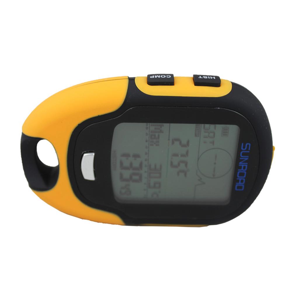 Multifunction LCD Digital Altimeter Barometer Compass Thermometer Hygrometer Weather Forecast LED To