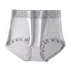 Intimo da Donna in Cotone con Pizzo, Intimo Traspirante a Vita Media, Top a Triangolo