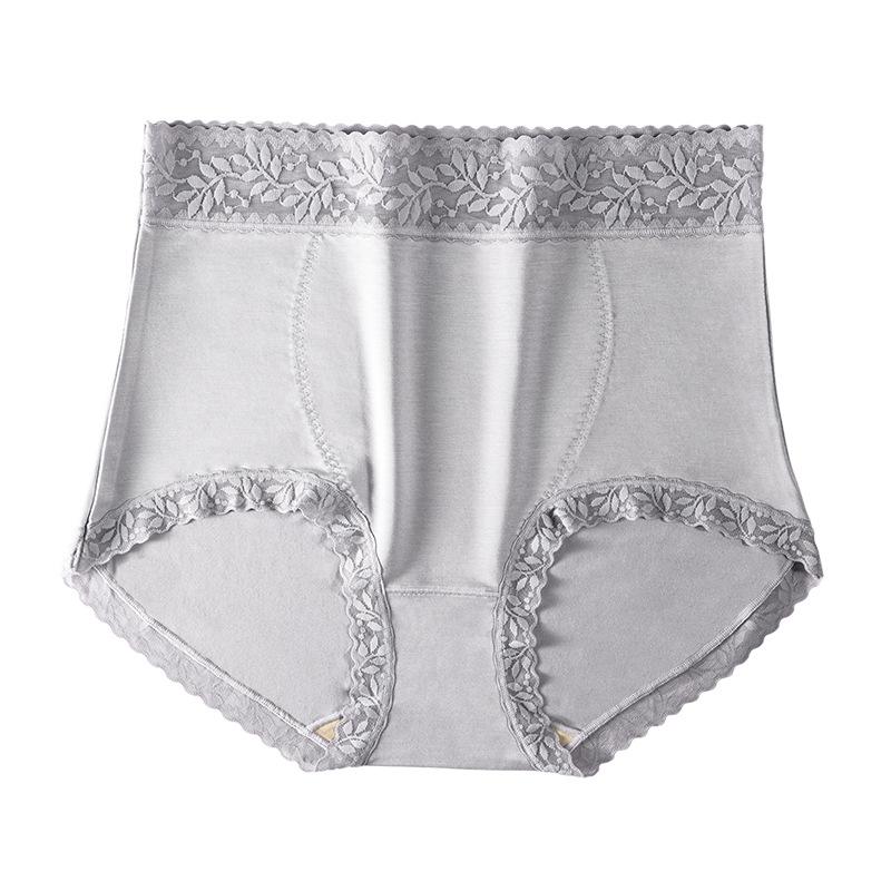 Intimo da Donna in Cotone con Pizzo, Intimo Traspirante a Vita Media, Top a Triangolo