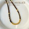 Shining 2025 Autumn/Winter Tiger Eye Necklace: Versatile Fashion Clavicle Chain for Women