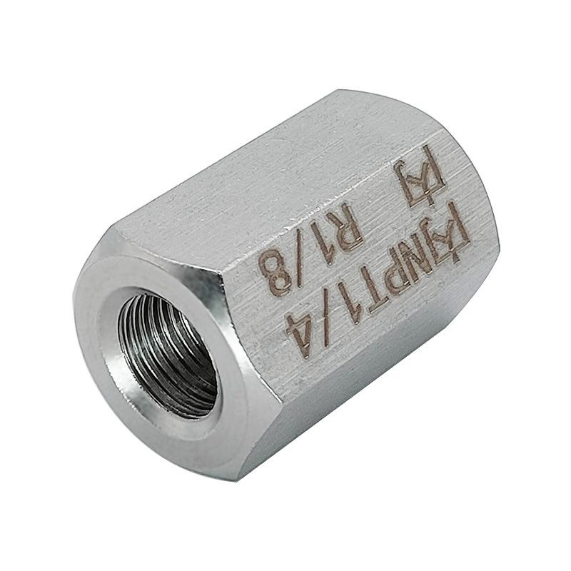 

Stainless Steel 304 Threaded Adapter, Female NPT1/4 to Female R1/8 BSPT Reducer