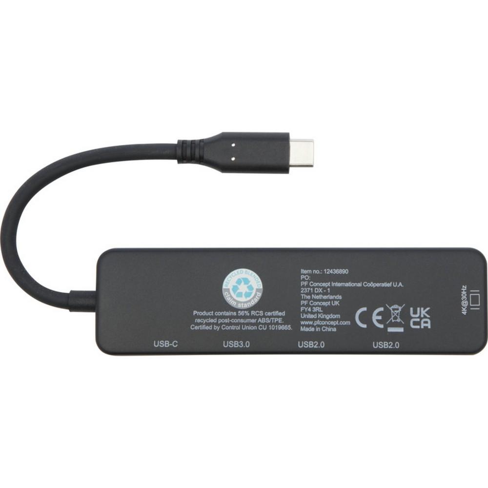 Loop Recycled Plastic Multimedia USB Adapter