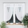 ERYKA - Ready-made Jacquard Panel - 160x140 Cm - White
