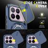 KEYSION 360° Rotating Ring Stand Phone Case for Xiaomi 17T 17T Pro 5G Slide Camera Protection Magnetic Shockproof Back Cover