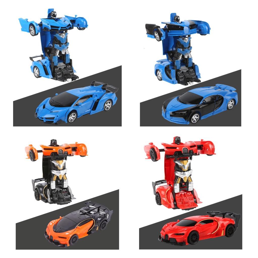2 In 1 Remote Control Transforming Robot Car For Kids