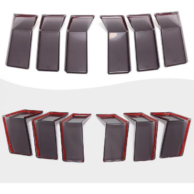 Jogon Tail Light Lamp Guard Trim for Ford Mustang GT S650 Dark Horse Ecoboost 2024 2025 Taillight Lens Cover, Rear Lamp Decorative Sticker