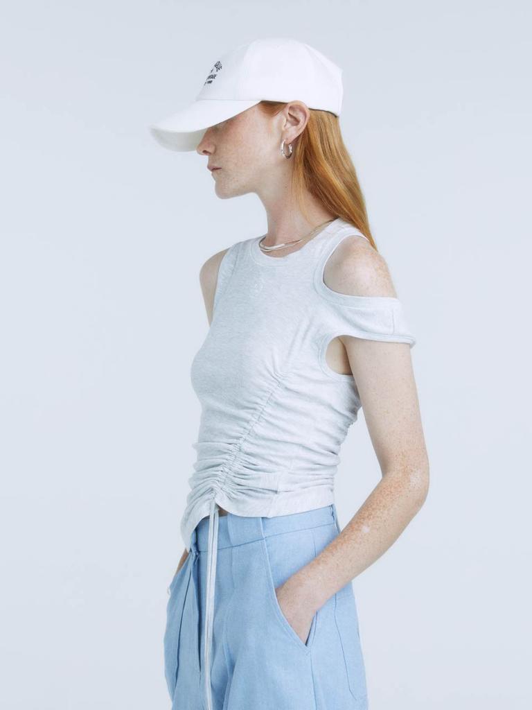 MUSEE Dieter Classique Logo Ball Cap_White