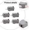 Replacement For KW3A Travel Switch Normally Open Limit Switch Compatible with Microwave Oven and Other Kitchen Devices