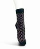 Lomaentigtaigeo Pink Diamond Black Socks