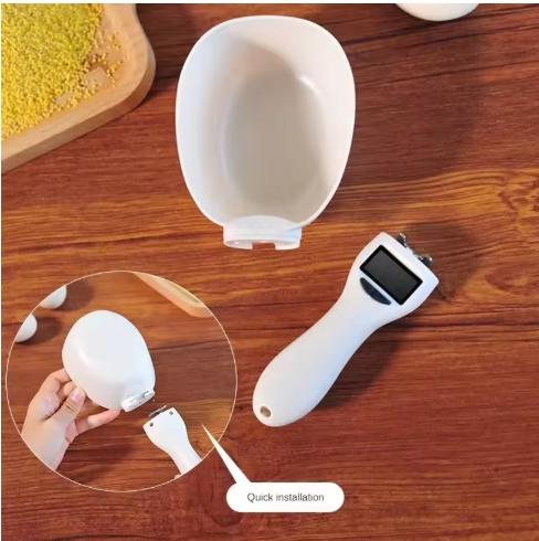 Fine weighing, suitable for cats and dogs food measuring spoon kitchen digital scale pet food measuring spoon scale