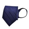 Stripe Necktie Blue Black Slim Skinny Tie Elegant Wedding Groom Tie  Gifts