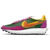 Sacai X LDWaffle Pine Green Unisex Sneakers Pink Clay-Orange-Del-Sol-Sail BV0073-301