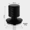 Stainless Steel Espresso Tamper Ripple Base Coffee Impact Tamper New Spring Loaded Coffee Tamper