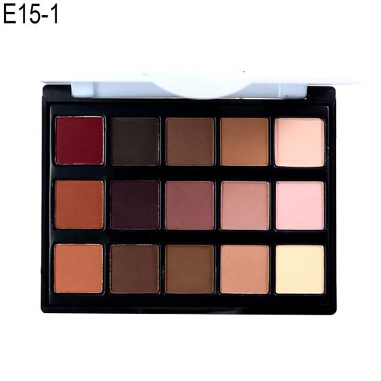 15 цветов теней для век, стойкие, хайлайтер, палитра теней для век Beauty Cosmetic