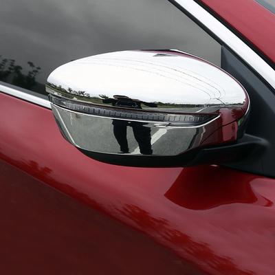 HIGH FLYING Set ABS Chrome Car Side Door Handle Bowl Cover Panel For Koleos II 2017-2019 Car Accessory