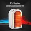 PTC Heating Warm Air Machine Small Intelligent Thermostat Fan Heater Winter Home Office Desktop Heating Device