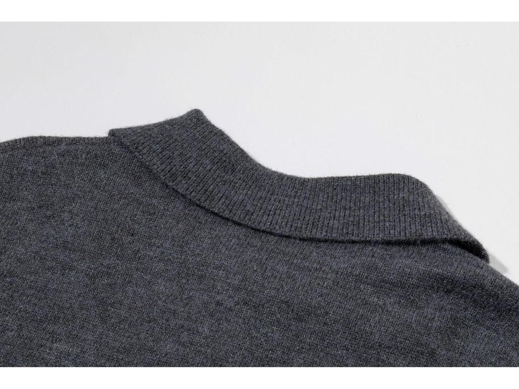 Amerykański Sweter Hip-Hopowy Unisex Oversize o Kroju A: Modny, Codzienny, Wszechstronny na Jesień/Zimę.