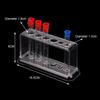 Kit Supporto per Provette da Laboratorio Supporto Tubo per Precipitazione Provette Materiale Scolastico Strumento
