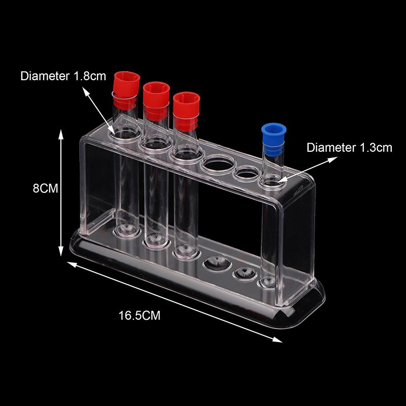 Kit Supporto per Provette da Laboratorio Supporto Tubo per Precipitazione Provette Materiale Scolastico Strumento