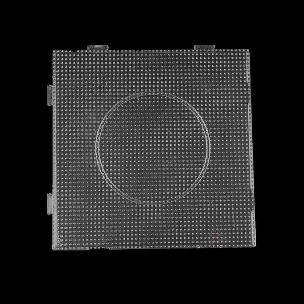 High Quality Perler Hama Beads Handmade Crafts Decor Three-dimensional Heat Resistant Round Template DIY Make Puzzle 52*52 Dot