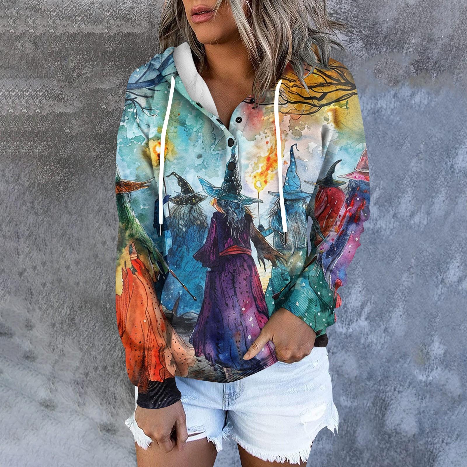 

Женская повседневная модная толстовка с длинными рукавами и круглым вырезом с принтом L оранжевый