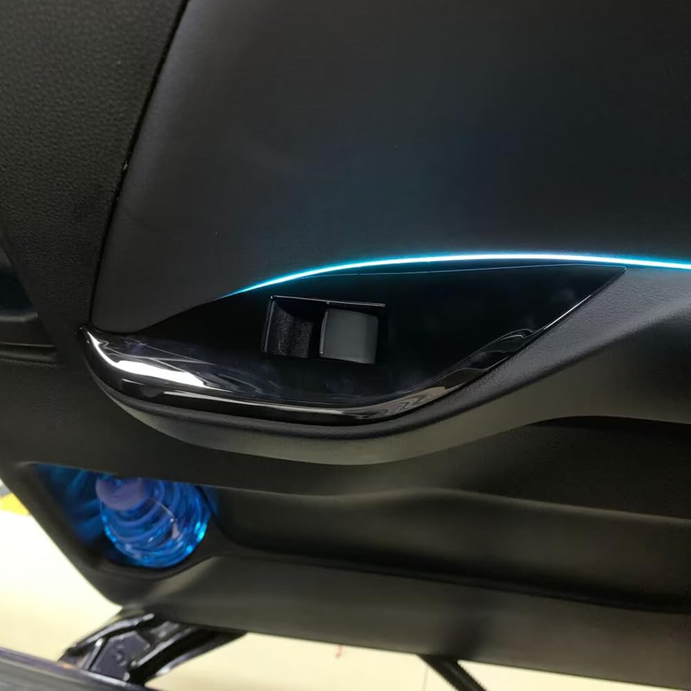 RUIQ Toyota New 90 Series 2022 Interior Door Window Button Switch Panel Cover Specially Designed for Toyota 90 Voxy/Noah (January Onwards) Garnish,