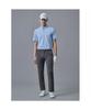 BEANPOLE GOLF Men'S Cooling Fine Stripe Short Sleeve T-Shirt - Sky Blue
